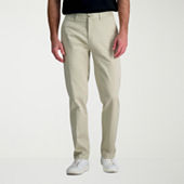 van heusen flex 3 slim fit dress pant Van Heusen Men's Flex Stretch Flat Front Slim Dress Pants - Black main image 0