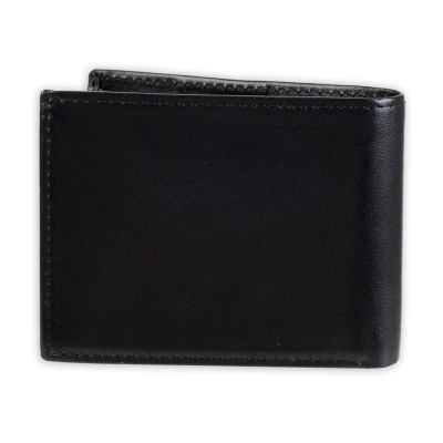 Stafford Mens Extra Capacity Personalized RFID Blocking Bifold Wallet