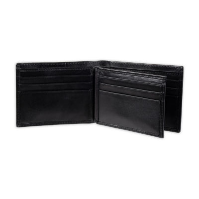 Stafford Mens Extra Capacity Personalized RFID Blocking Bifold Wallet