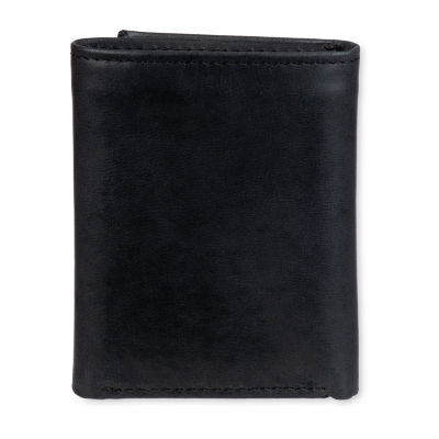 Levi's Slim Trifold W/Zipper Wallet