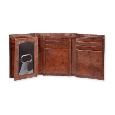 Dockers Rfid Extra Capacity Trifold With Zipper Wallet