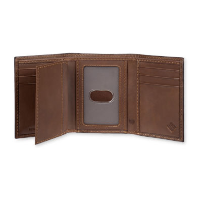 Columbia Rfid Extra Capacity Trifold Mens Personalized Trifold