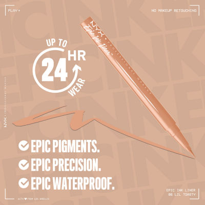 NYX Professional Makeup Epic Ink Waterproof Liquid Eyeliner