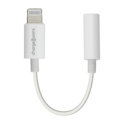 Chargeworx Lightning Aux Adaptor Charging Cable