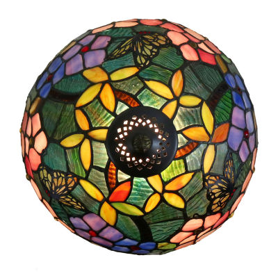 Dale Tiffany Kannon Peony Table Lamp