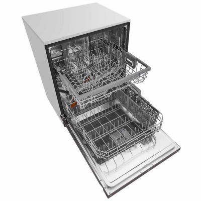 LG ENERGY STAR® Front-Control Dishwasher with Stainless Interior