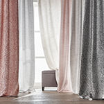 Regal Home York Paisley Light-Filtering Grommet Top Single Curtain Panel