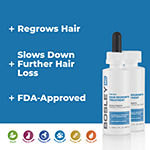 Bosley Mens Hair Regrowth  Dropper Hair Treatment - 2 oz.