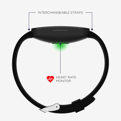 Itouch Unisex Adult Black Smart Watch 500143b-42-G02