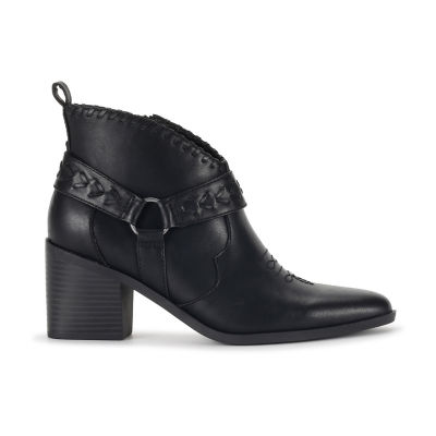 Frye and Co. Womens Palma Stacked Heel Booties