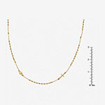 Miraculous Medal Womens 14K Gold Rosary Necklaces