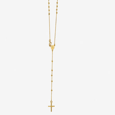 Womens 14K Gold Rosary Necklaces JCPenney