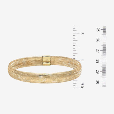 Made in Italy 10K Gold Stretch Bracelet