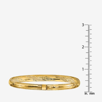 14K Gold Bangle Bracelet