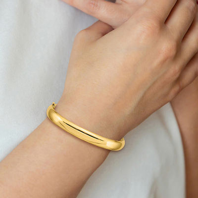 Link 14K Gold Bangle Bracelet