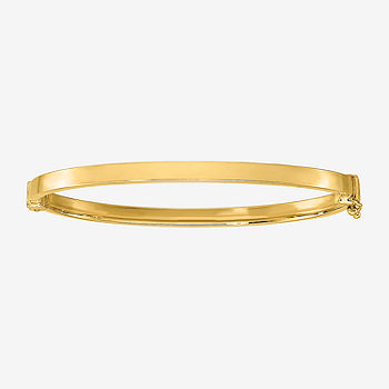 14K White Gold Bangle Bracelet - JCPenney