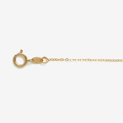 Made in Italy Womens 10K Gold Pendant Necklace