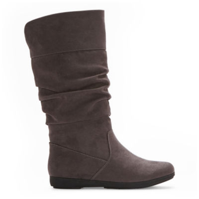 corie slouchy flat boot