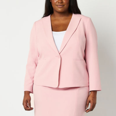 Black Label by EvanPiconePlus Suit Jacket, Color Pink JCPenney