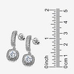 DiamonArt® 3 3/4 CT. T.W. White Cubic Zirconia Sterling Silver 3-pc. Jewelry Set