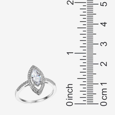 DiamonArt® Lab Created White Cubic Zirconia Sterling Silver 3-pc. Jewelry Set