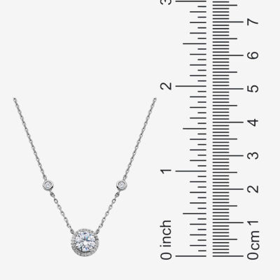 DiamonArt® White Cubic Zirconia Sterling Silver -pc. Jewelry Set