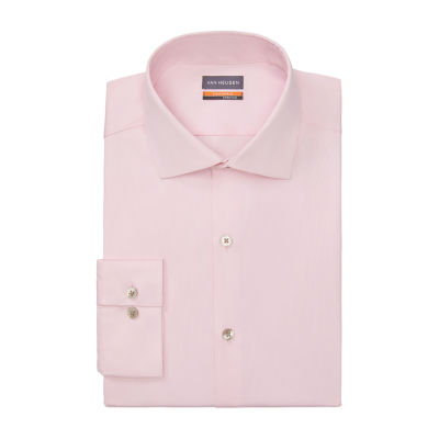 Van Heusen Mens Big and Tall Spread Collar Long Sleeve Stretch Fabric Wrinkle Free Dress Shirt