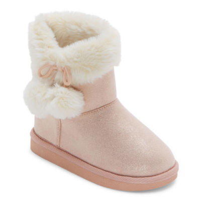Thereabouts Toddler Girls Lil Willa Flat Heel Winter Boots