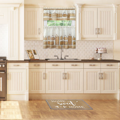 Achim Home Sweet Home Anti-Fatigue 18"X30" Kitchen Mat