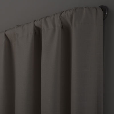 Eclipse Barnes 1 IN Adjustable Curtain Rod