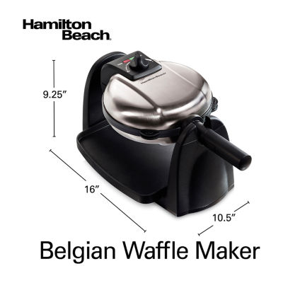 Hamilton Beach® Belgian-Style Flip Waffle Maker