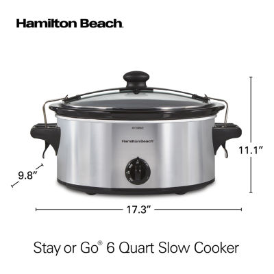 Hamilton Beach® Stay or Go® 6-qt. Slow Cooker
