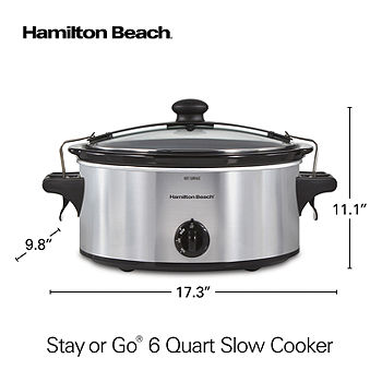 Hamilton Beach Stay or Go 4 Quart Slow Cooker