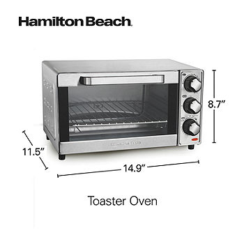 Hamilton Beach Countertop Oven with Convection & Rotisserie - Black