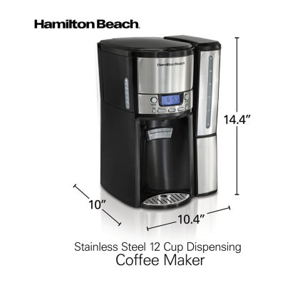 Hamilton Beach® 12-Cup BrewStation® Dispensing Coffee Maker with Removable Reservoir