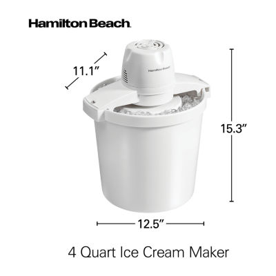 Hamilton Beach® 4-qt. Ice Cream Maker