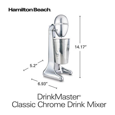 Hamilton Beach® DrinkMaster® Classic Chrome Drink Mixer