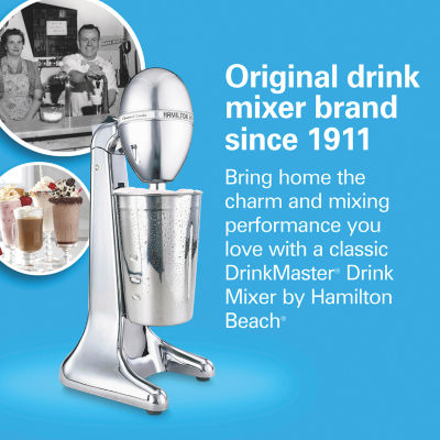 Hamilton Beach® DrinkMaster® Classic Chrome Drink Mixer