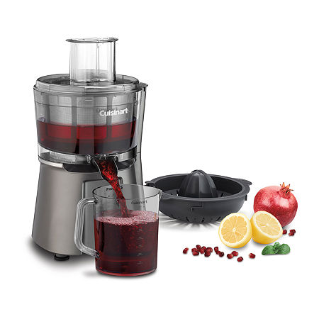 Cuisinart Combo Juice Extractor/Citrus Juicer, One Size, Silver