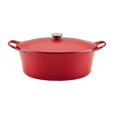 Rachael Ray NITRO Cast Iron 6.5-qt. Dutch Oven