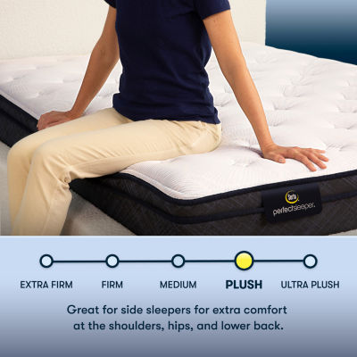 Serta® Perfect Sleeper Adoring Night 11" Plush Euro Top - Mattress + Box Spring