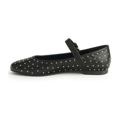 New York & Company Lavonna Womens Square Closed Toe Mary Jane Shoes