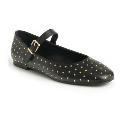 New York & Company Lavonna Womens Square Closed Toe Mary Jane Shoes