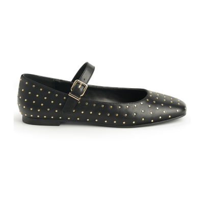 New York & Company Lavonna Womens Square Closed Toe Mary Jane Shoes