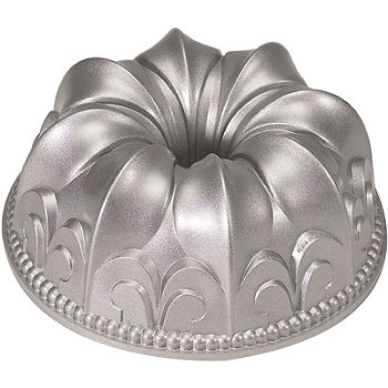 Nordic Ware Rose Bundt Pan, Silver