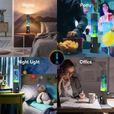 Aura LED Lava Lamp Speaker