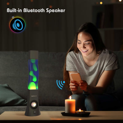 Aura LED Lava Lamp Speaker