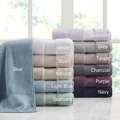 Madison Park Signature Turkish Oversized Cotton Solid 6-pc. Solid Bath Towel Set