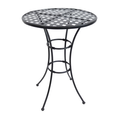 Weather Resistant Patio Side Table, Color: Black - JCPenney