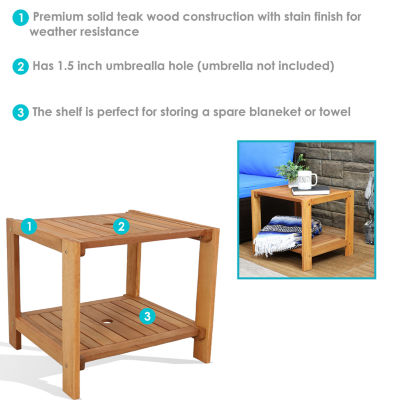 Weather Resistant Side Table